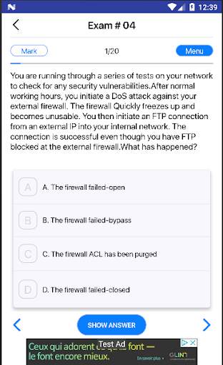 Computer Hacking Forensic Investigator exams screenshot 3