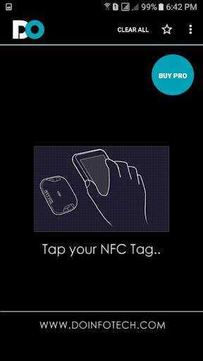 DoNfc - NFC Tag Reader & Creater App screenshot 1