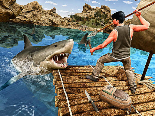 Raft Survival Island 3D Games screenshot 1