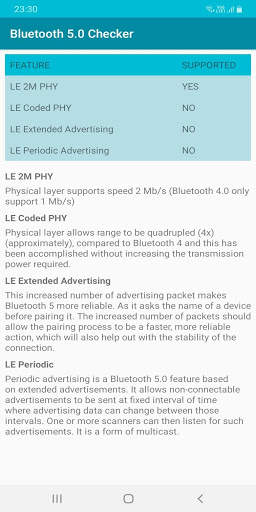 Fast Bluetooth 5.0 Checker screenshot 1