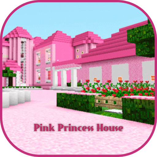 Pink Princess House Map MCPE icon