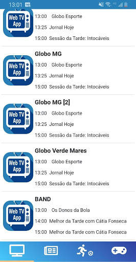 WTA - Guia TV Online, Notícias, Esportes screenshot 2