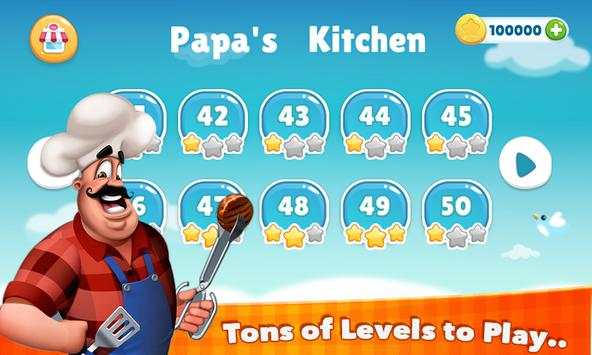 Papa's Cooking Story : Chef Dash screenshot 5