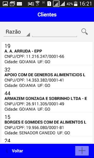 CF Mobile - Força de vendas screenshot 2
