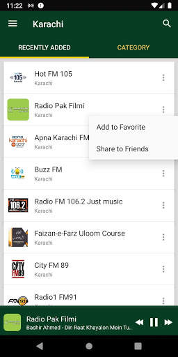 Karachi Radio Stations - Pakistan 1 تصوير الشاشة