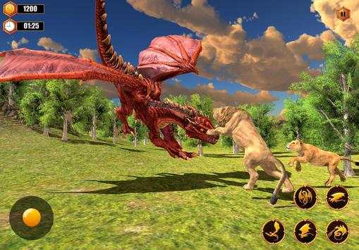 Dragon Family Simulator: Animal Family Games screenshot 8