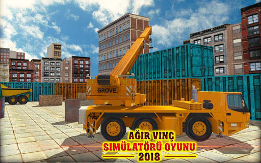 Vinç Oyunu Sürüş Simülatörü screenshot 7