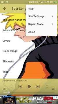 Lagu Soundtrack Naruto Offline screenshot 2