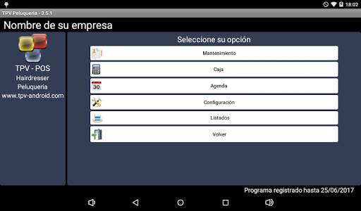TPV-POS Hairdresser Peluqueria screenshot 2