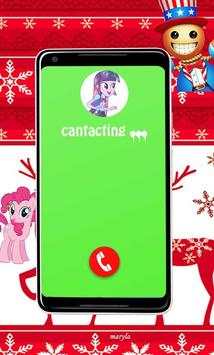 Video call Twilight Unicorn Sparkle Little Queen screenshot 4