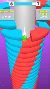 Tak berujung Helix Langsung Stack Bola 3D Ball Gam screenshot 14