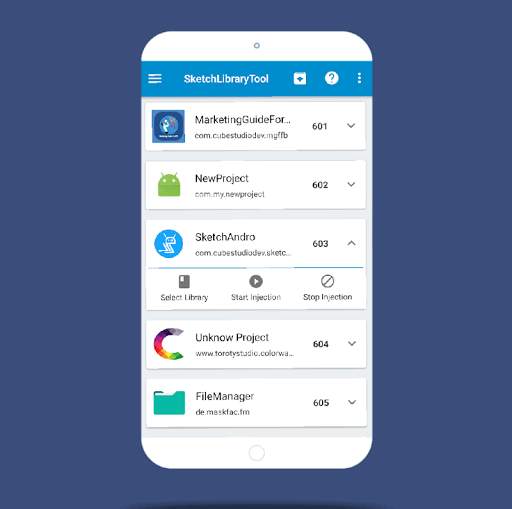SketchLibrary Tool - Add Library In Sketchware 3 تصوير الشاشة