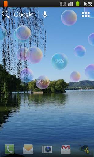 Vivid Bubbles Live Wallpaper screenshot 3