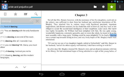 qPDF Viewer Free PDF Reader 10 تصوير الشاشة