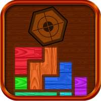 Wood Crush Block Hexa Puzzle logo