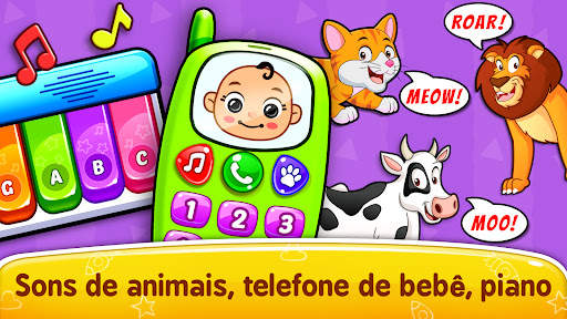 Jogos para bebês em português screenshot 1