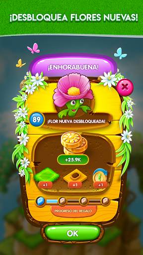 ¡Combina flores! El juego screenshot 4