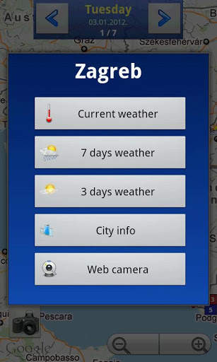 Croatia Weather screenshot 3