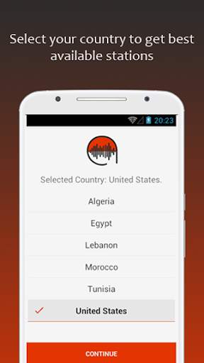 Radroid - Radio on Android screenshot 3