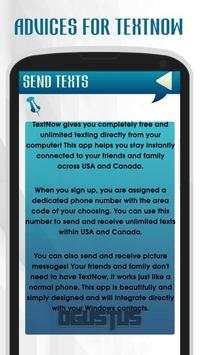 Free Tips for TextNow Free Calls screenshot 4