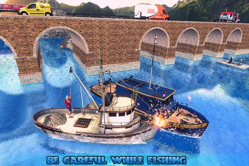 Big Fishing Ship Simulator 3D screenshot 8