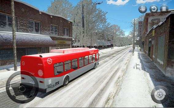 Modern Bus : Urban Transport Driving Simulator 3D screenshot 1
