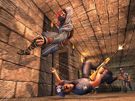 Superhero Ninja Prison Escape screenshot 13