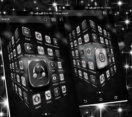 Diamond Heart Launcher Theme screenshot 3