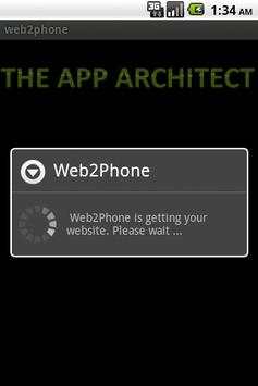 web2phone Bookmark скриншот 1