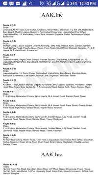 Karachi Bus Routes screenshot 7