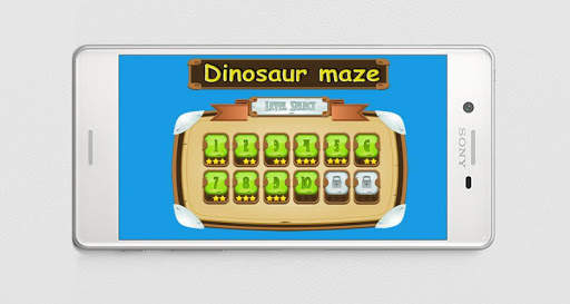 Dinosaur Maze - Game for Kids - Free screenshot 2