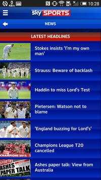 Sky Sports Live Cricket SC screenshot 3