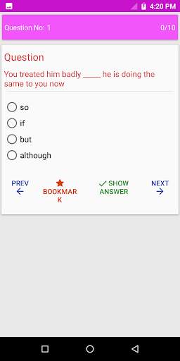 English Grammar Advance Level скриншот 5