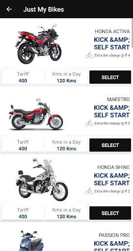 Just My Bikes screenshot 2