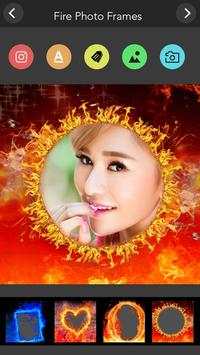 Fire Photo Frame screenshot 1