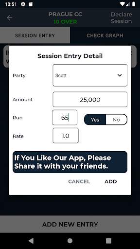 Cricket Hisab-Kitab (Live Line) screenshot 6