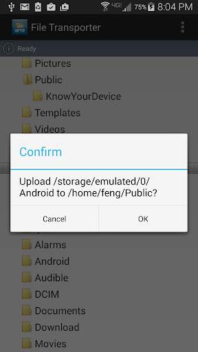 Mobile SFTP(Secure FTP Client) screenshot 9