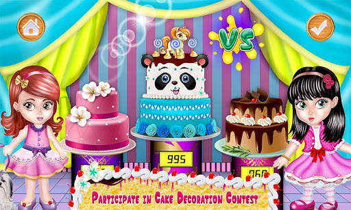 Unicorn Cake Making Game: Unicorn Cupcake Baking screenshot 1