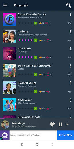 Fagunkoyel - Santali Music Player screenshot 5