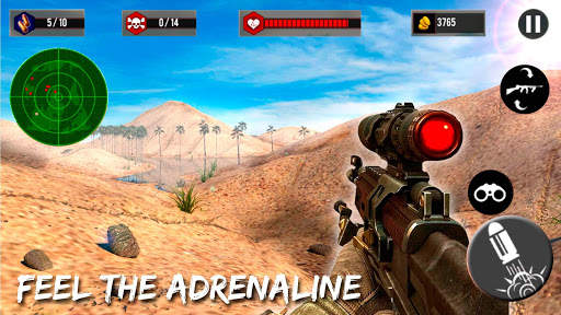 Desert Sniper Special Forces 3D Shooter FPS Game screenshot 6