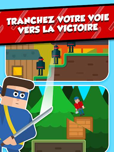 Mr Ninja - Puzzles Tranchants screenshot 12