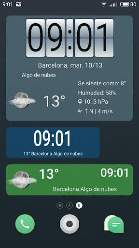 Pronóstico del tiempo y widget screenshot 2