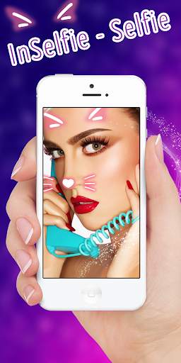 Inselfie - Selfie Editor Photo Effects screenshot 1