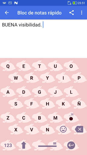 1C Teclado grande screenshot 5