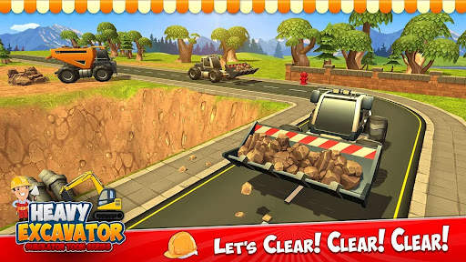 Construction Excavator Games 3 تصوير الشاشة