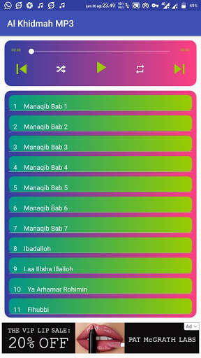 Al Khidmah Mp3 Offline screenshot 1