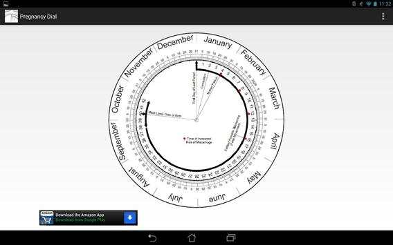 Pregnancy Calculator (Wheel) screenshot 1
