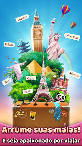 Travel Crush - Quebra-cabeças de 3 screenshot 7