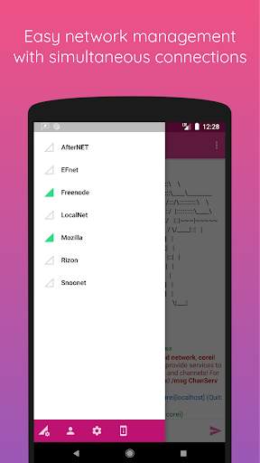CoreIRC – Social Chat, DCC File Transfers screenshot 4