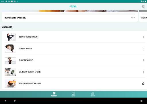 Warm Up & Morning Workout App by Fitness Coach screenshot 8